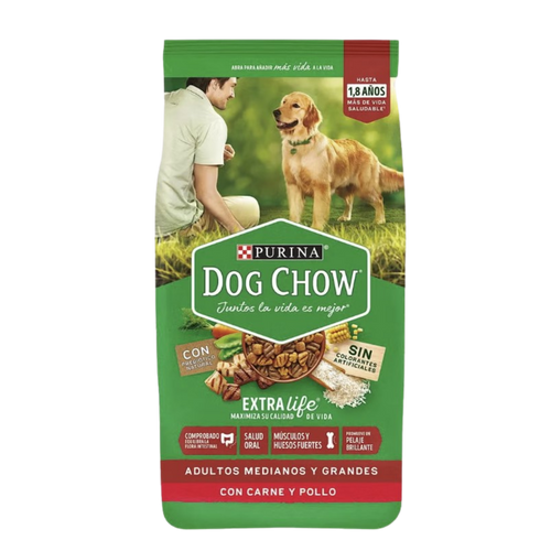 Alimento Dog Chow Adulto Raza Mediana y Grande 16,5 kg