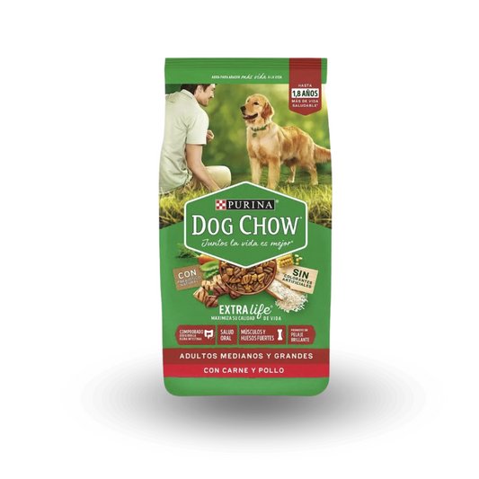 Alimento Dog Chow Adulto raza mediana y grande 16.5 Kg