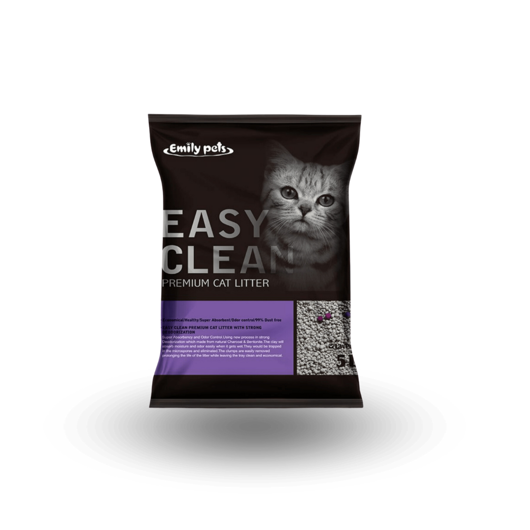 Arena para Gatos Easy Clean 24 kg Bolsa 4 kg