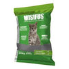 Arena para gatos Mundotito Misifus Manga 20 kg con aroma a manzana, arena higiénica y absorbente para mascotas.