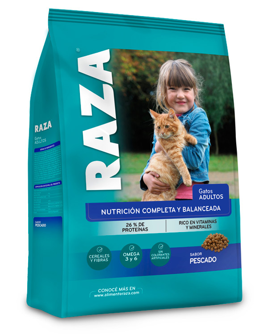 Alimento para gatos raza pescado de 10 kg de la marca Mundotito, saco de comida para felinos con ingredientes de pescado.
