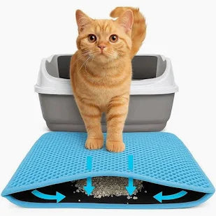 Alfombra atrapa arena CELESTE 55*75CM