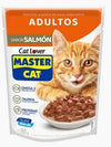 Master Cat Trocitos Jugosos Salmon 85gr.