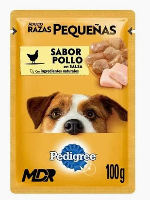 Pedigree Sachet Razas Pequeñas Pollo 100g