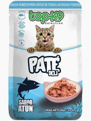 Sachet top k 9 Gato Pate Deli Atún 85g