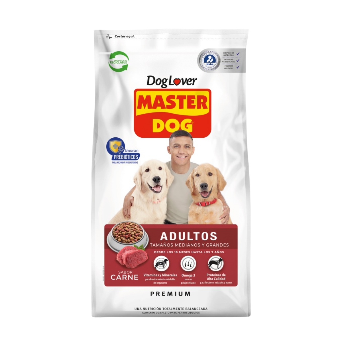 25.png Alimento Master Dog Adulto Carne 18 kg - Imagen 1