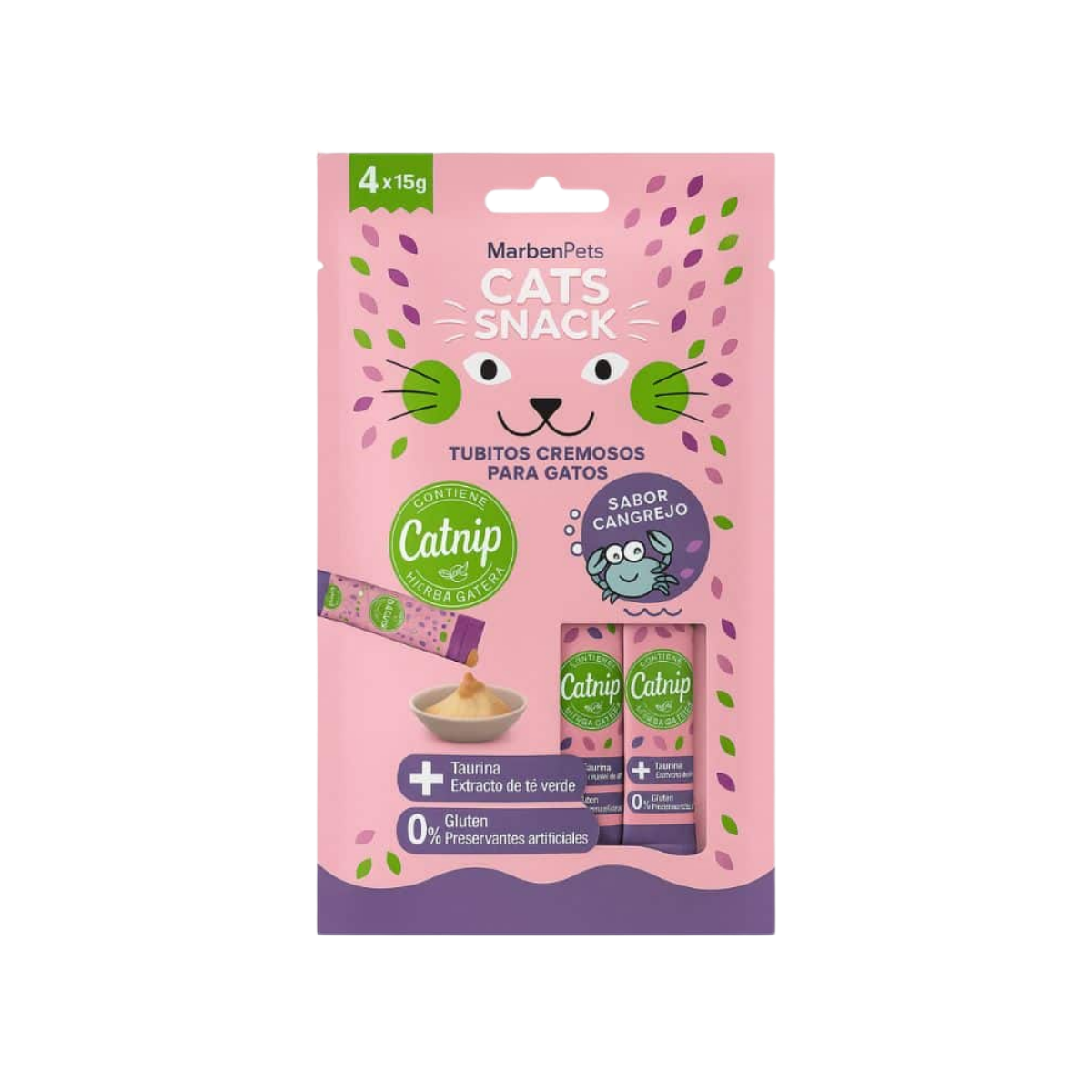 29.png Snack Cremoso para Gatos Cat's Snack - Salmón con Matatabi - Imagen 1