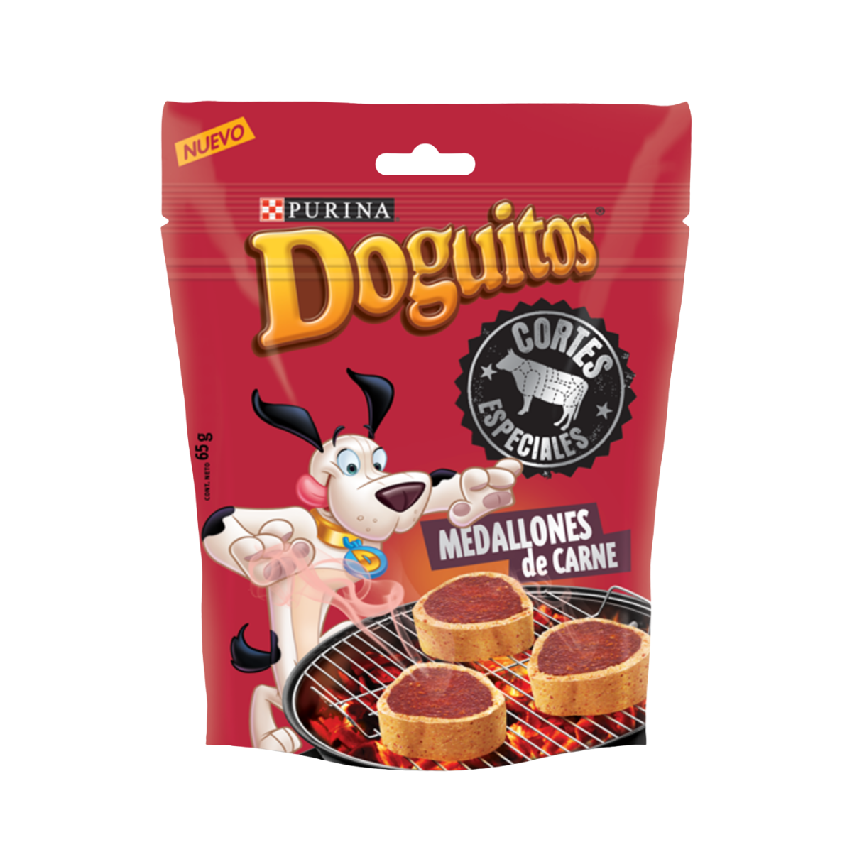 42.png Doguitos Medallones de Carne 65g - Imagen 1