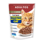 Master Cat Trocitos Jugosos 85g