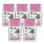 Arena para Gatos Rocat 21,25 kg - Aroma Lavanda