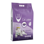 Arena para Gatos Van Cat 10 kg - Aroma Lavanda