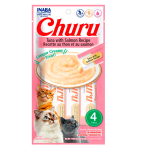 Churu Snack Cremoso para Gatos - Atún con Salmón