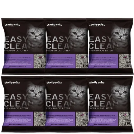 Pack Ahorro Arena Easy Clean 24 kg (6x4 kg) - Lavanda