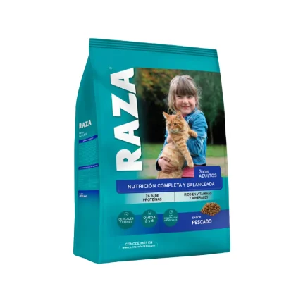 Alimento para Gatos Raza 10 kg - Sabor Pescado