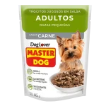 Master Dog Trocitos Jugosos para Perros 100g - Adulto Razas Medianas y Grandes