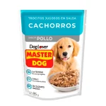 Master Dog Trocitos Jugosos para Perros 85g - Cachorros