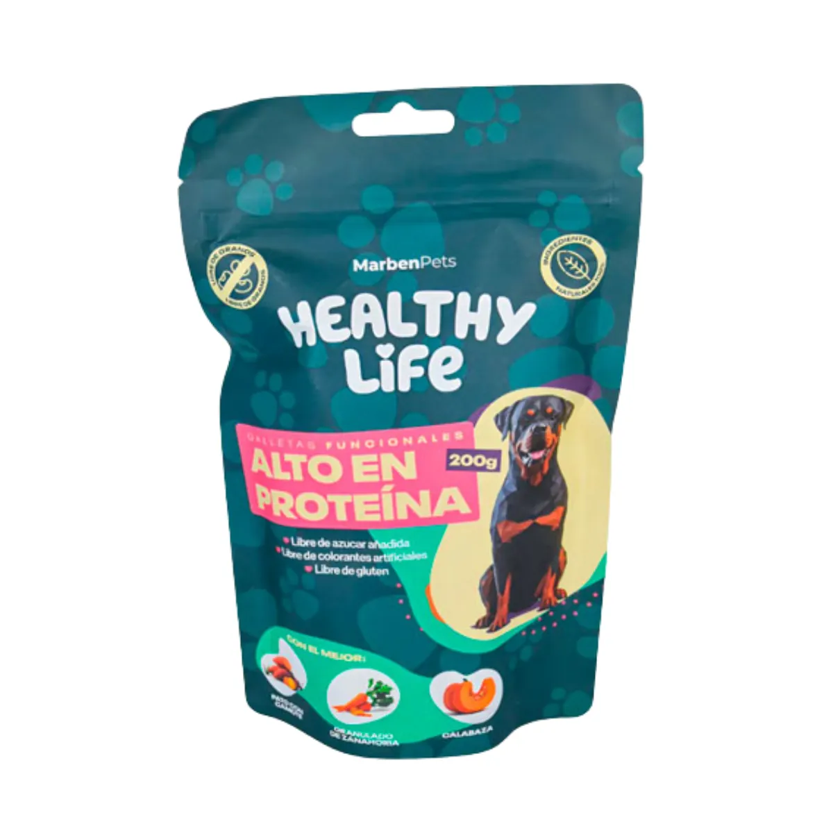 365 Galletas Healthy para Perros Alto en Proteínas 200 grs - Imagen 1