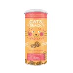 Tarro de Galletas Rellenas Cat's Snack para Gatos 200g - Salmón con Pollo