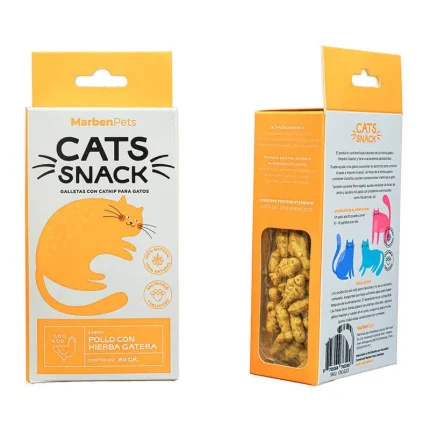 Galletas para Gatos Cat's Snack - Pollo con Hierba Gatera