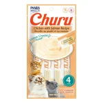 Churu Snack Cremoso para Gatos - Pollo con Salmón