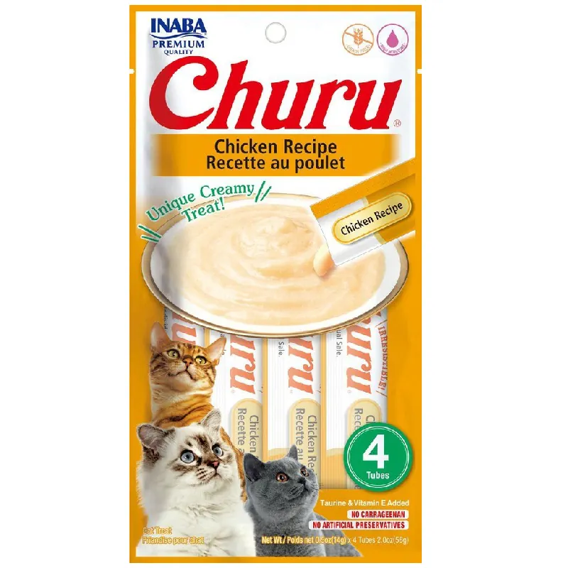 67 Churu Snack Cremoso para Gatos - Sabor Pollo - Imagen 1