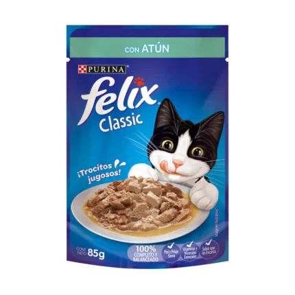 Sachet para Gatos Felix 85g - Sabor Atún